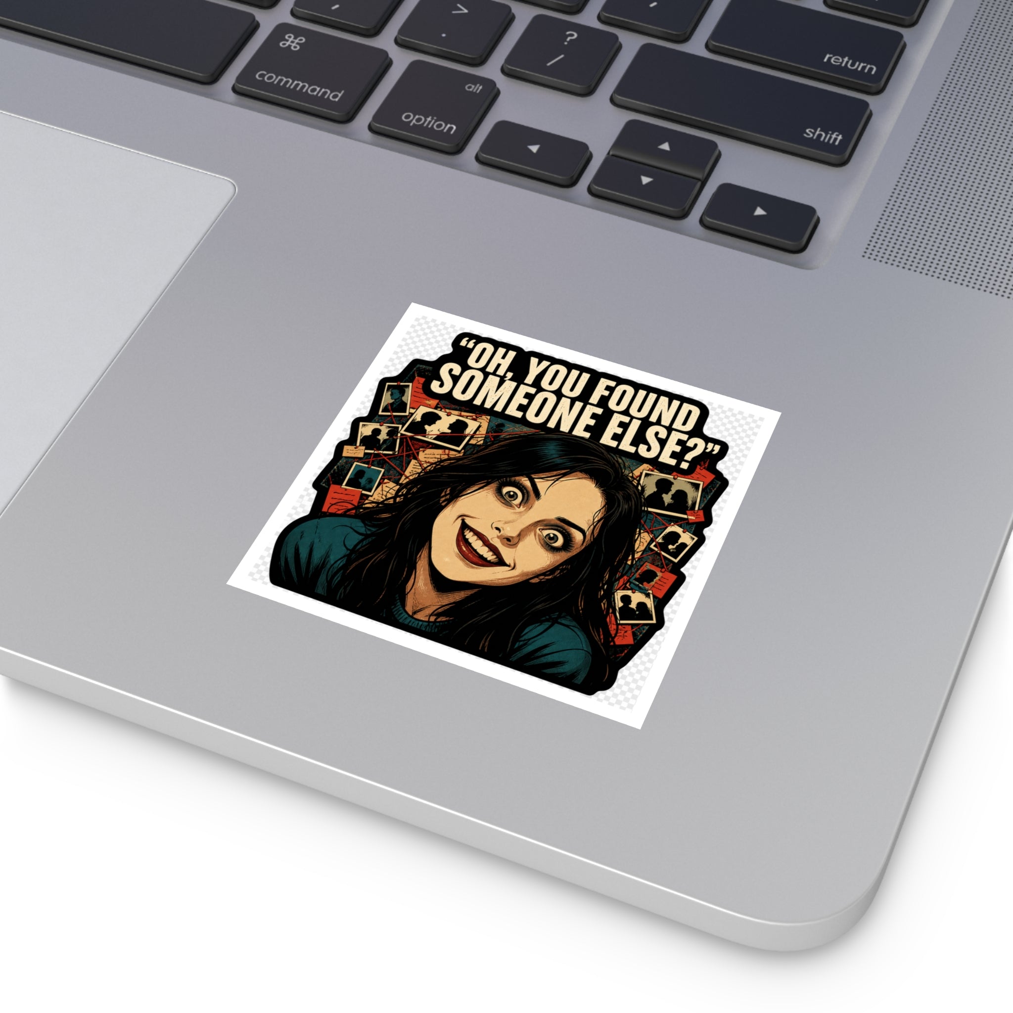 Oh, You Found Someone Else? — Jealous Reaction Meme Sticker