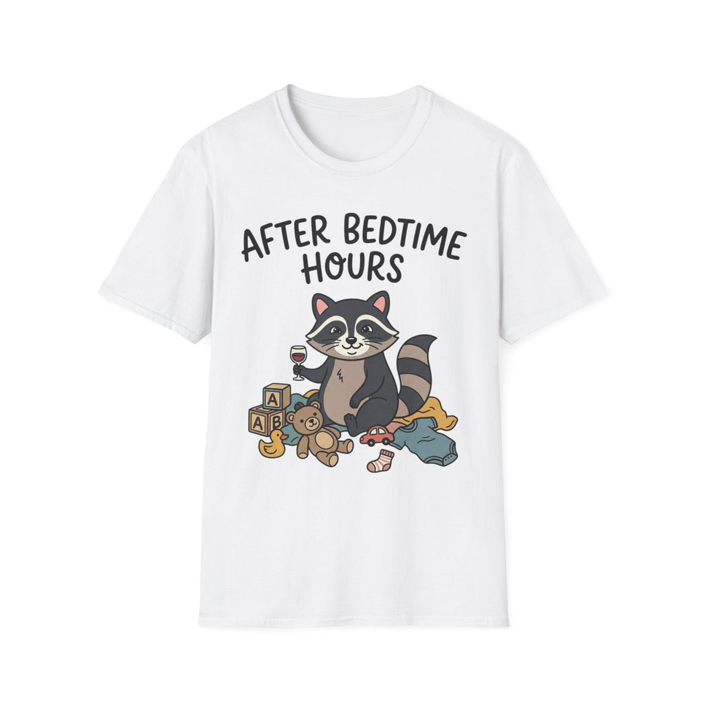After Bedtime Hours Raccoon Tee
