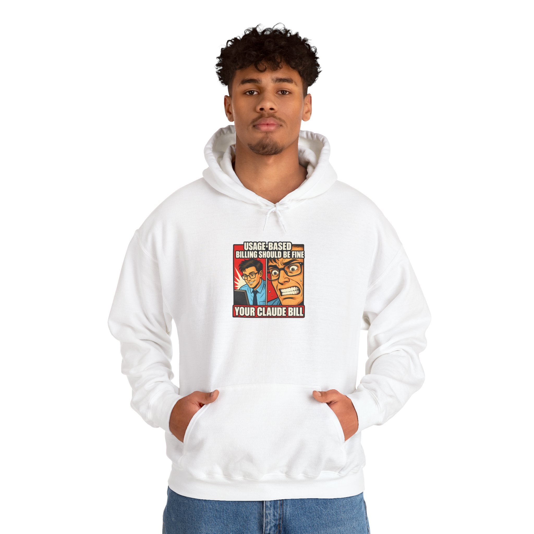 Usage-Based Billing Should Be Fine — Claude Bill Meme Hoodie