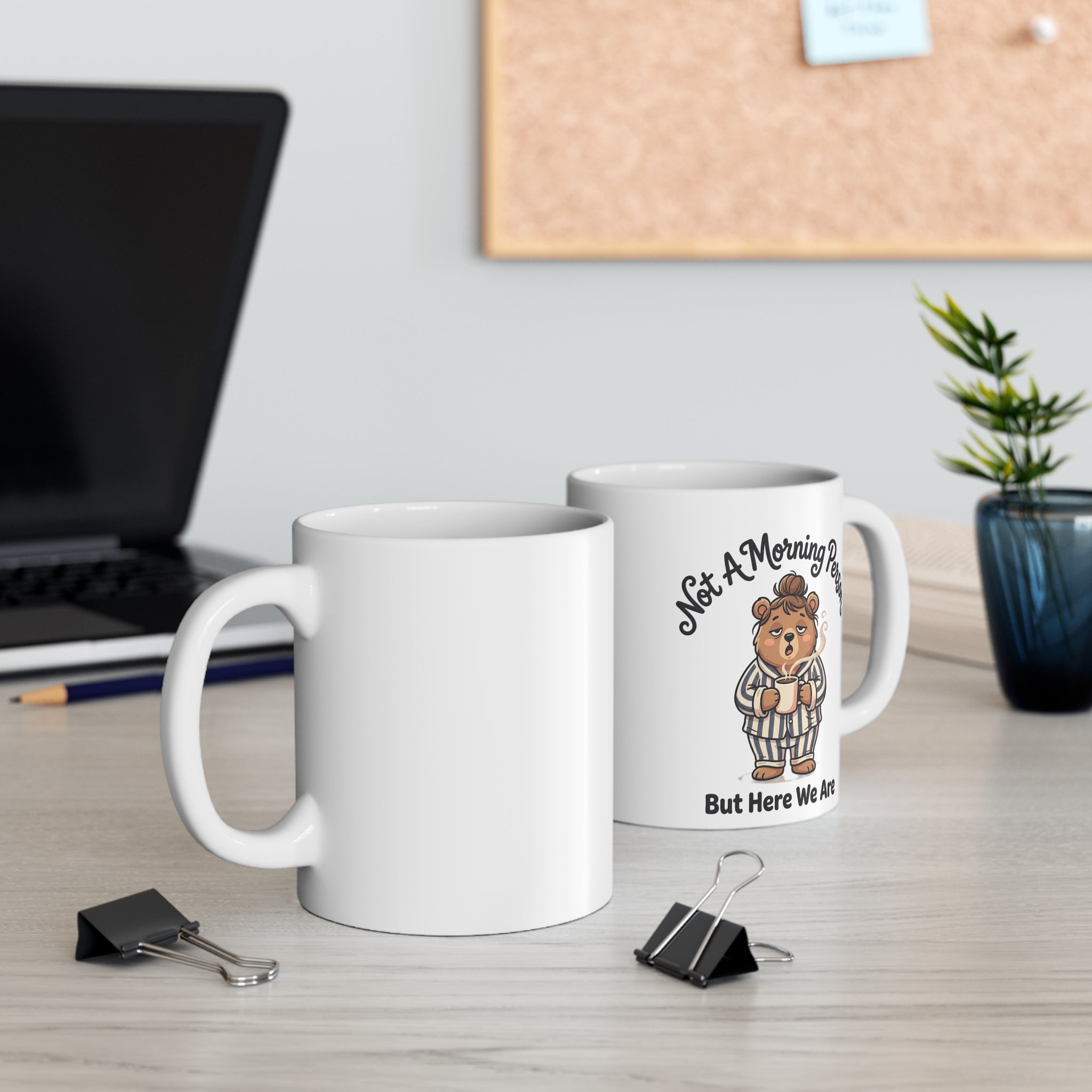 Coffee Mug - "Funny Cuddle Bear Coffee Mug"