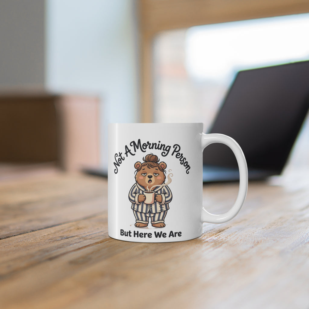 Coffee Mug - "Funny Cuddle Bear Coffee Mug"