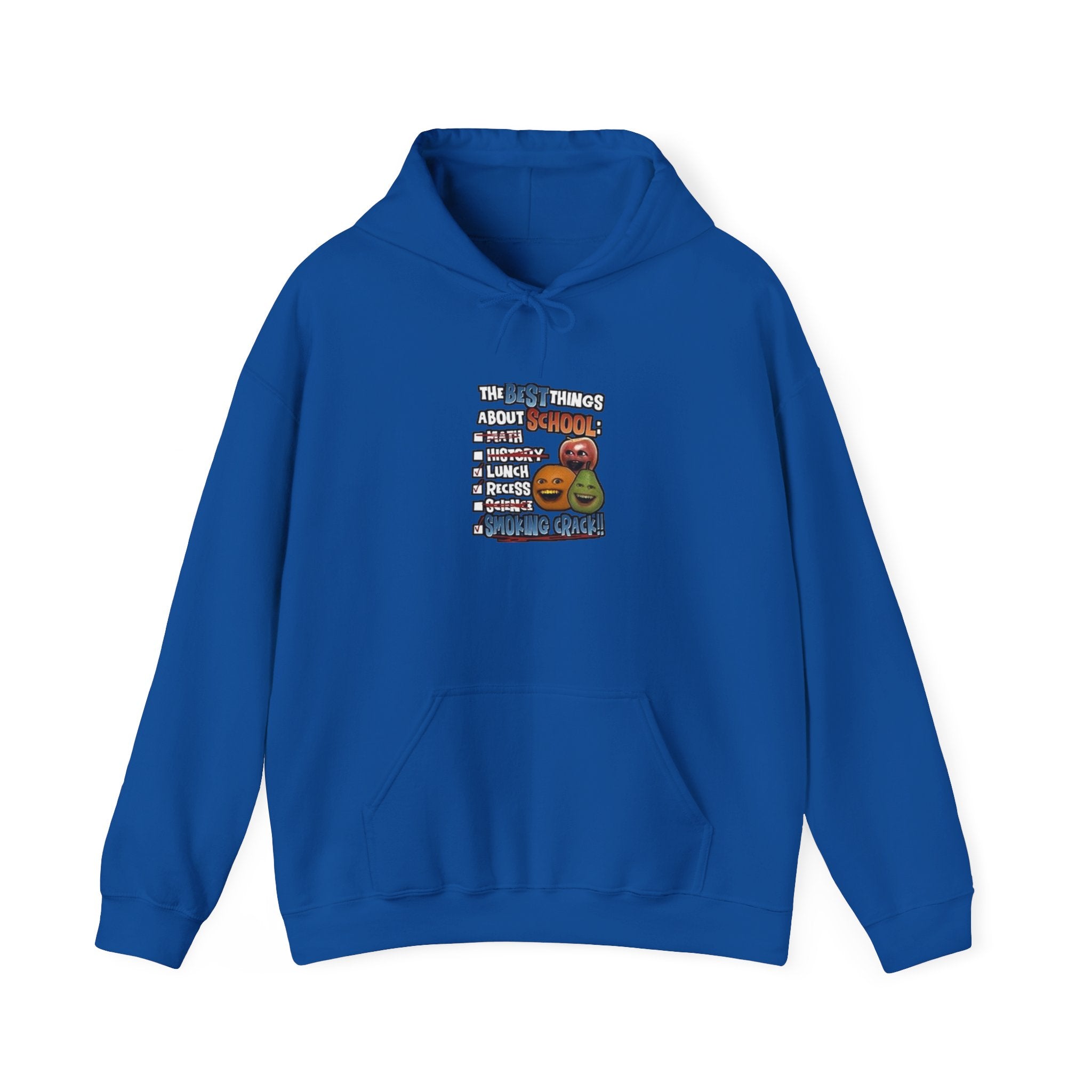 Best Things About School — Smoking Crack Meme Hoodie