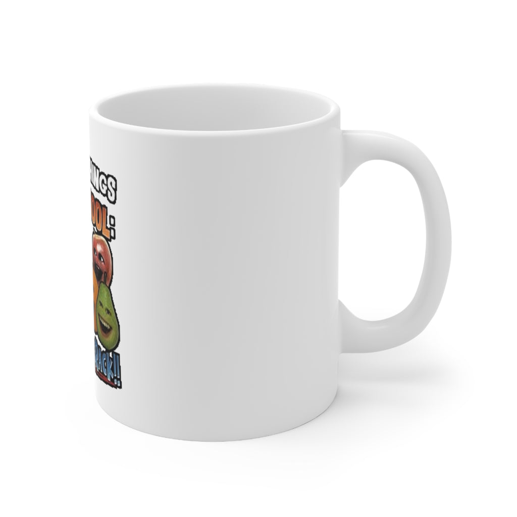 Best Things About School — Smoking Crack Meme Mug