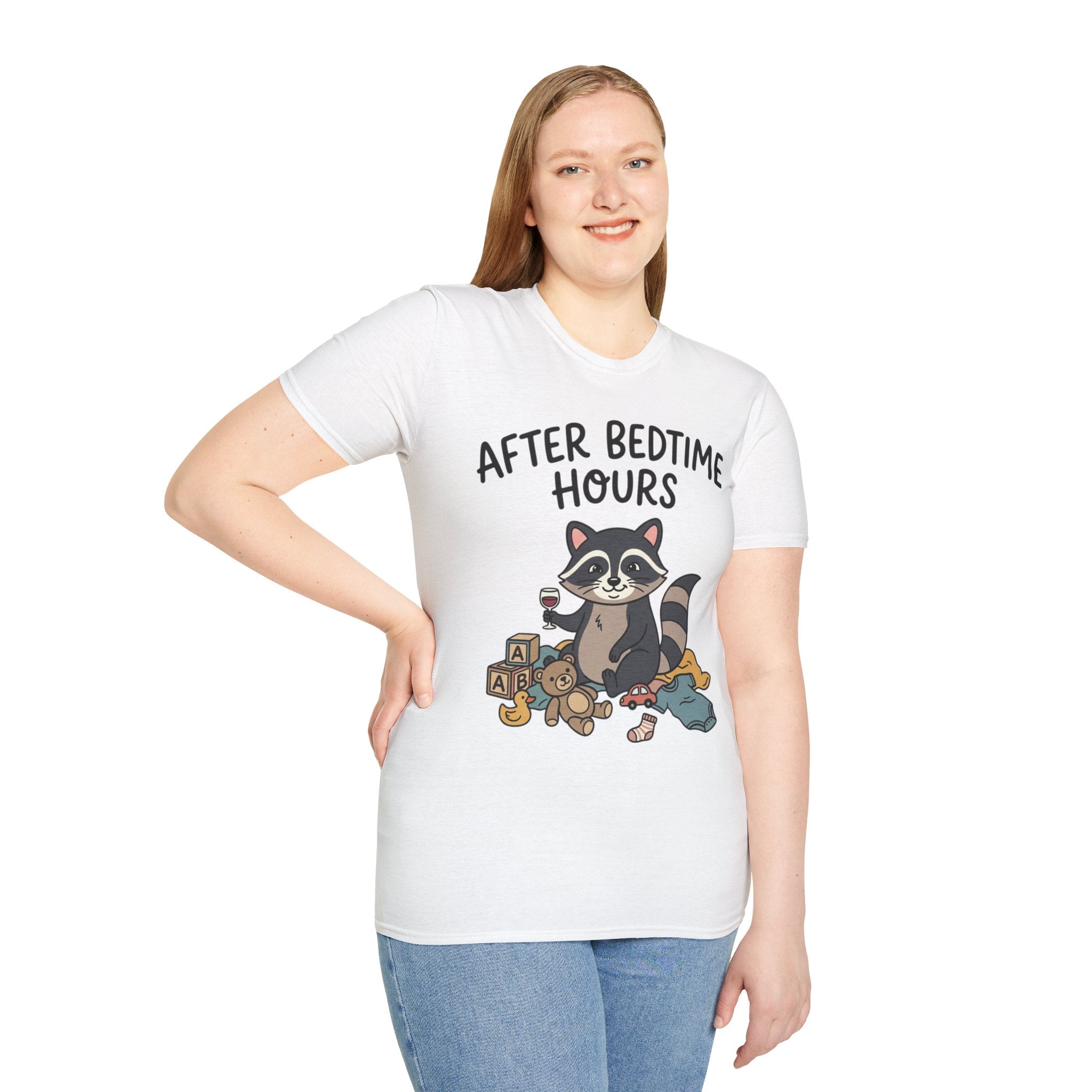 After Bedtime Hours Raccoon Tee