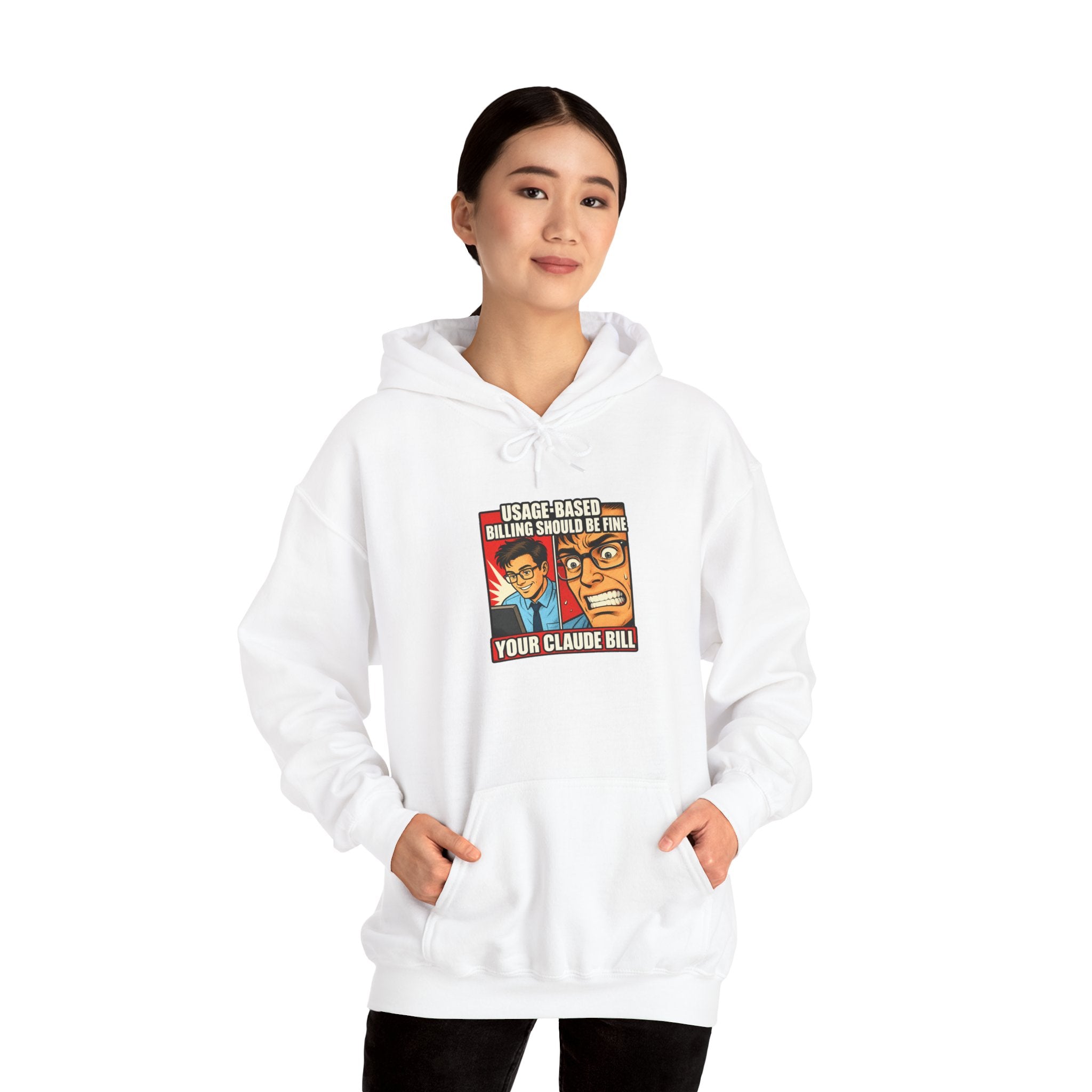 Usage-Based Billing Should Be Fine — Claude Bill Meme Hoodie